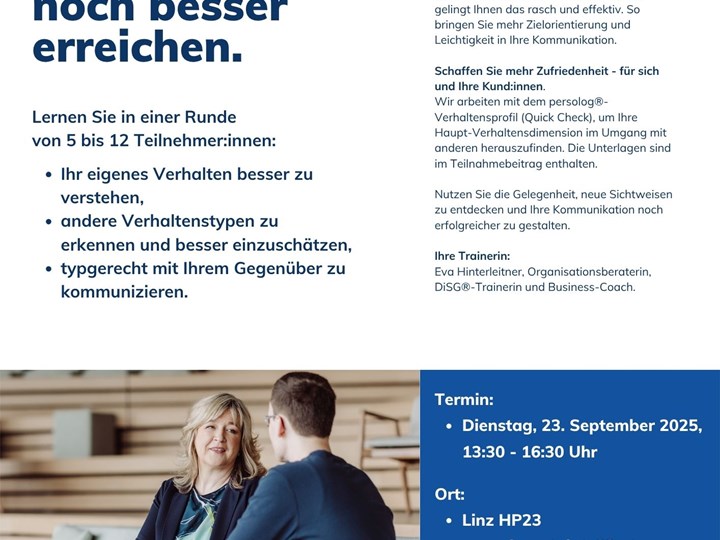 Kund:innen im persönlichen Gesprach noch besser erreichen.
