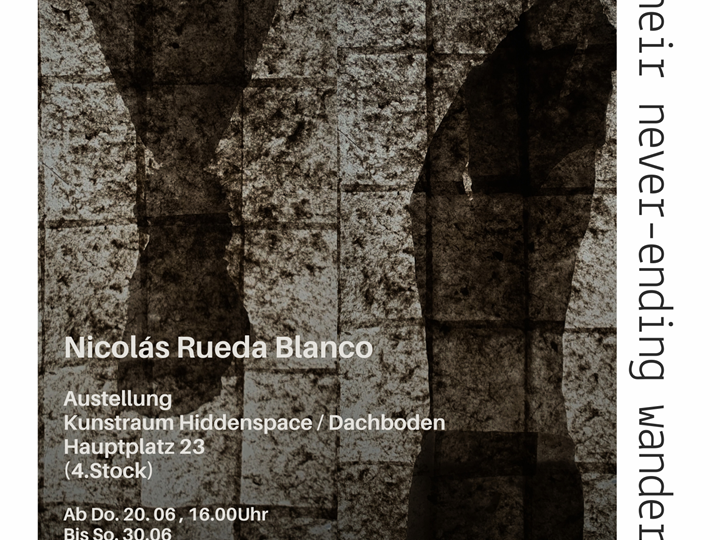 Nicolás Rueda Blanco Ausstellung - The Enduring Gestures and their never-ending wandering