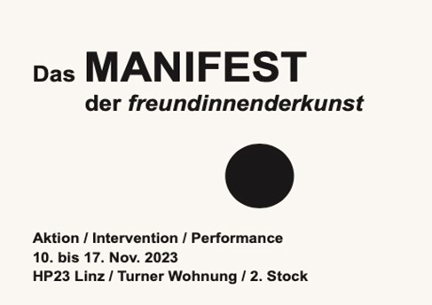 DAS MANIFEST derfreundinnenderkunst