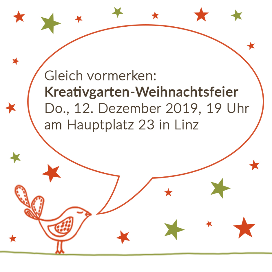 Kreativgarten-Weihnachtsfeier